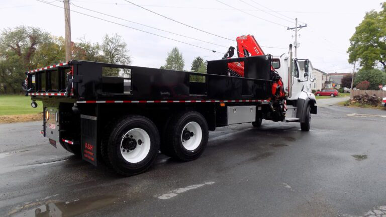 A&H Bodies flatbed vehicle